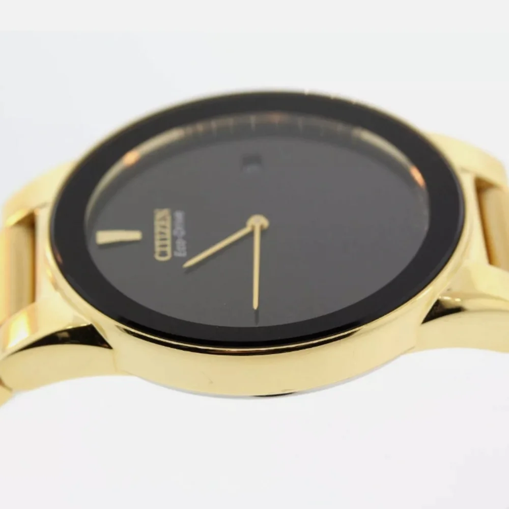 ***NEW*** CitizenAxiom Black Dial Gold-tone Men's Watch AU1062-56E - Picture 11 of 13